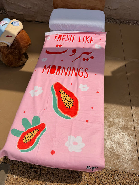 Fresh like beirut mornings