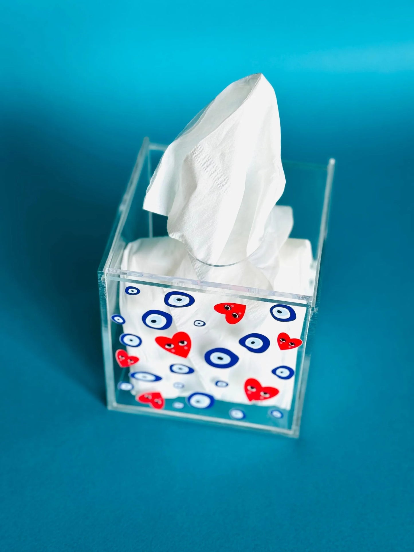 Evil Eye Tissue Box