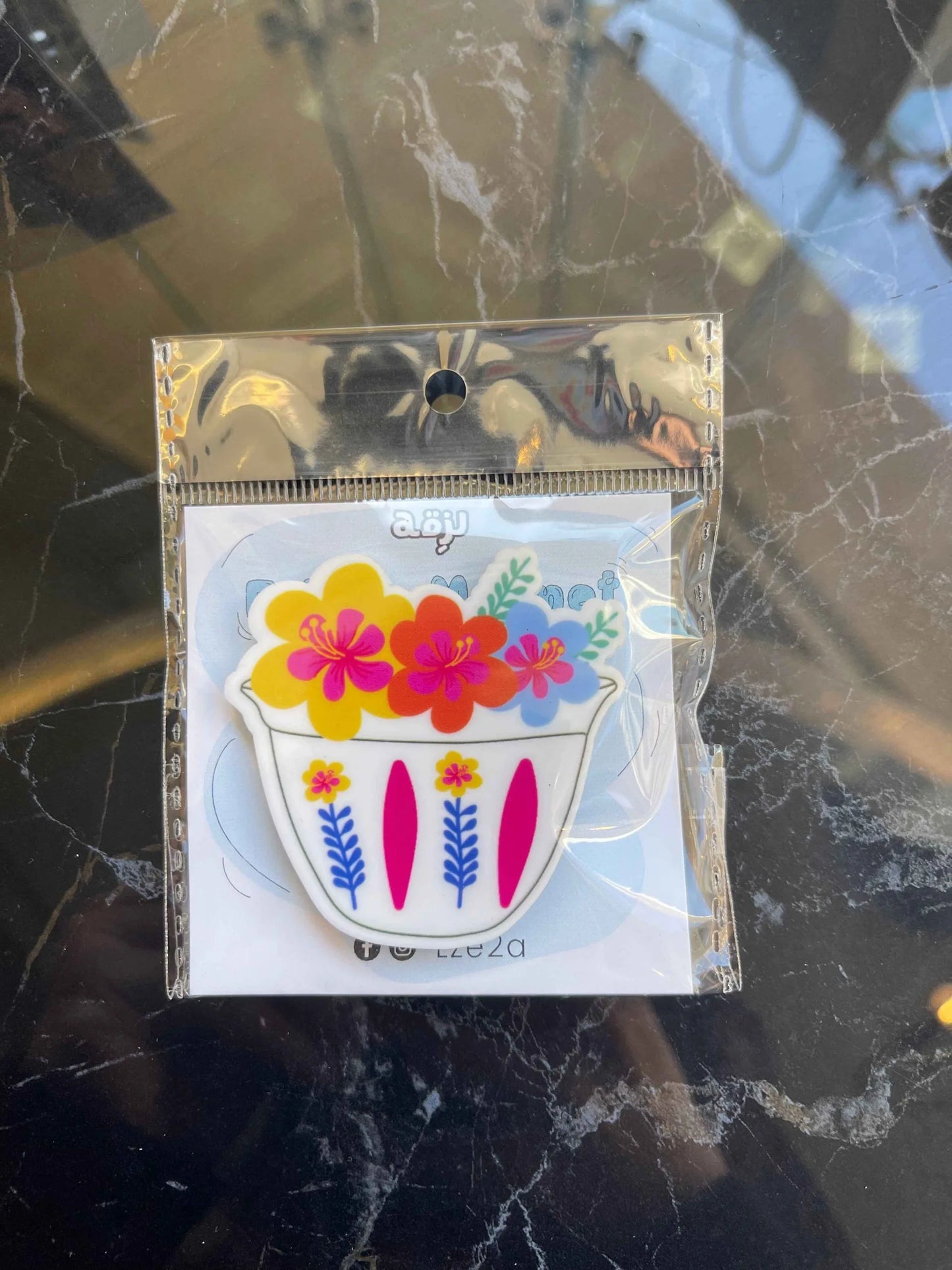 Flower Shaffe Magnet