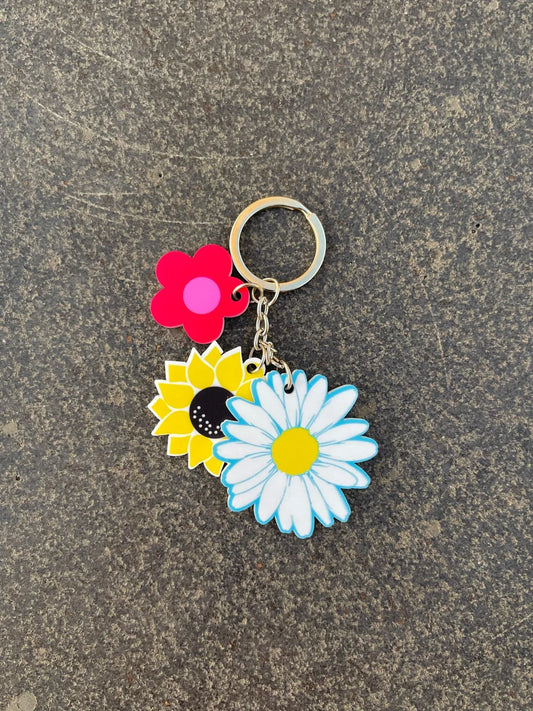 Flowers Keychain