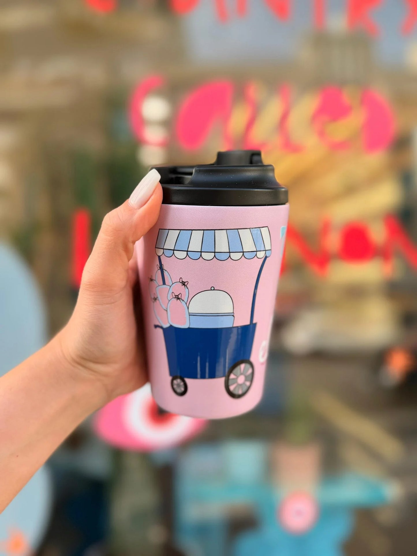 Ghazel El Banet Stainless Steel Mug + Gift Box
