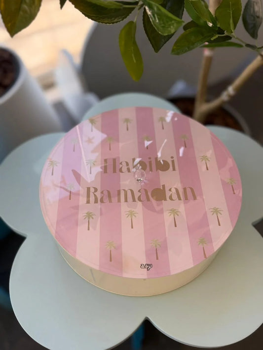 Habibi Ramadan Round Box