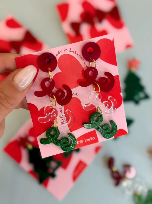 Ho Ho Ho Earrings