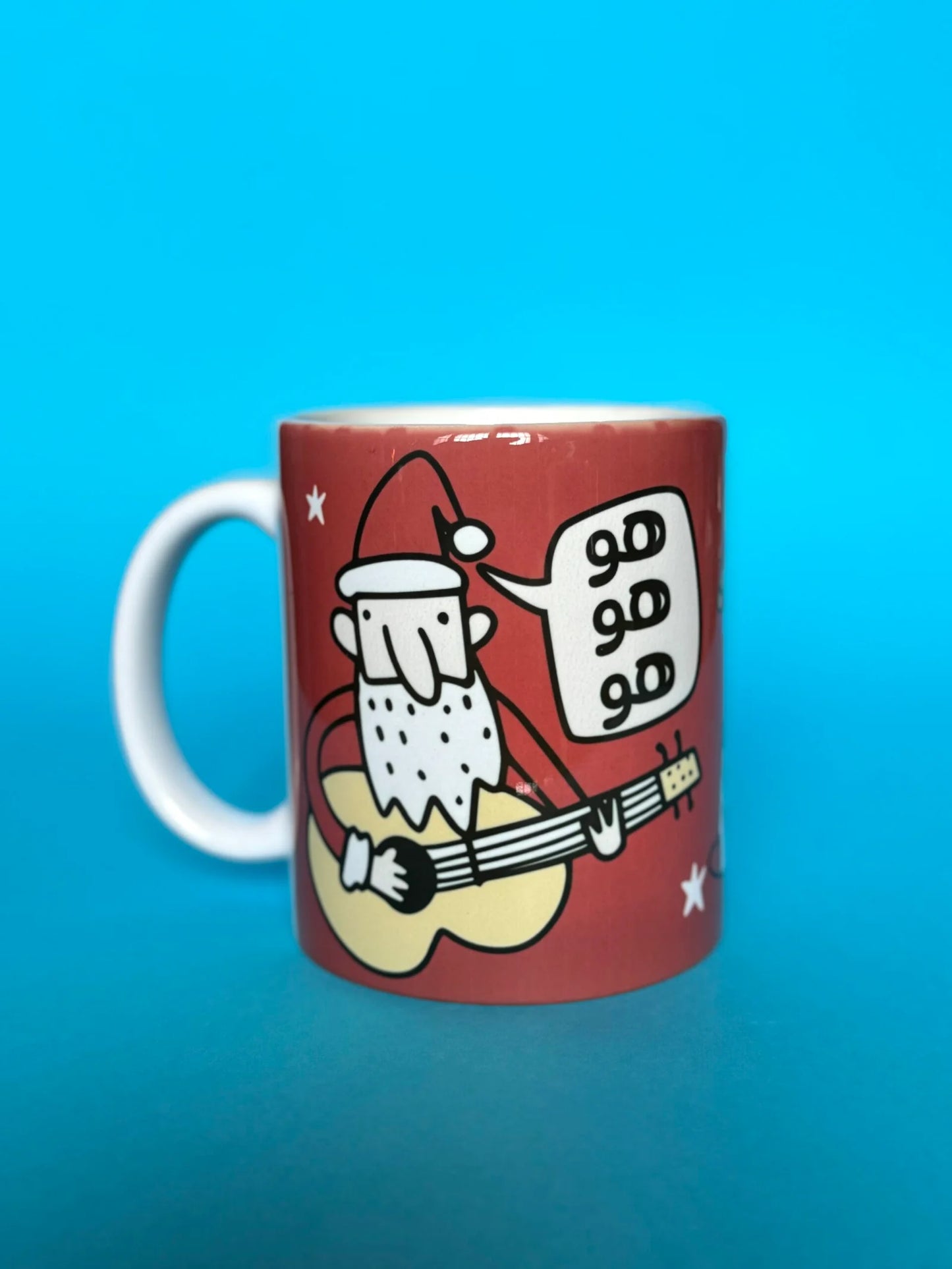 Hohoho glass mug