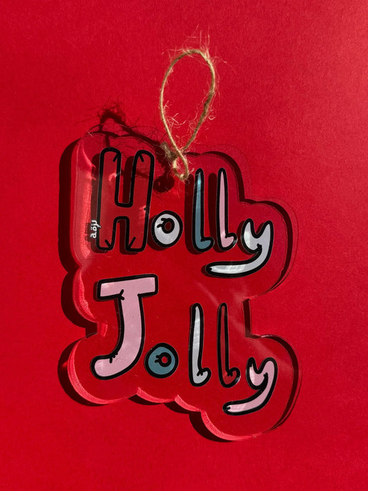 Holly Jolly Ornament Tree