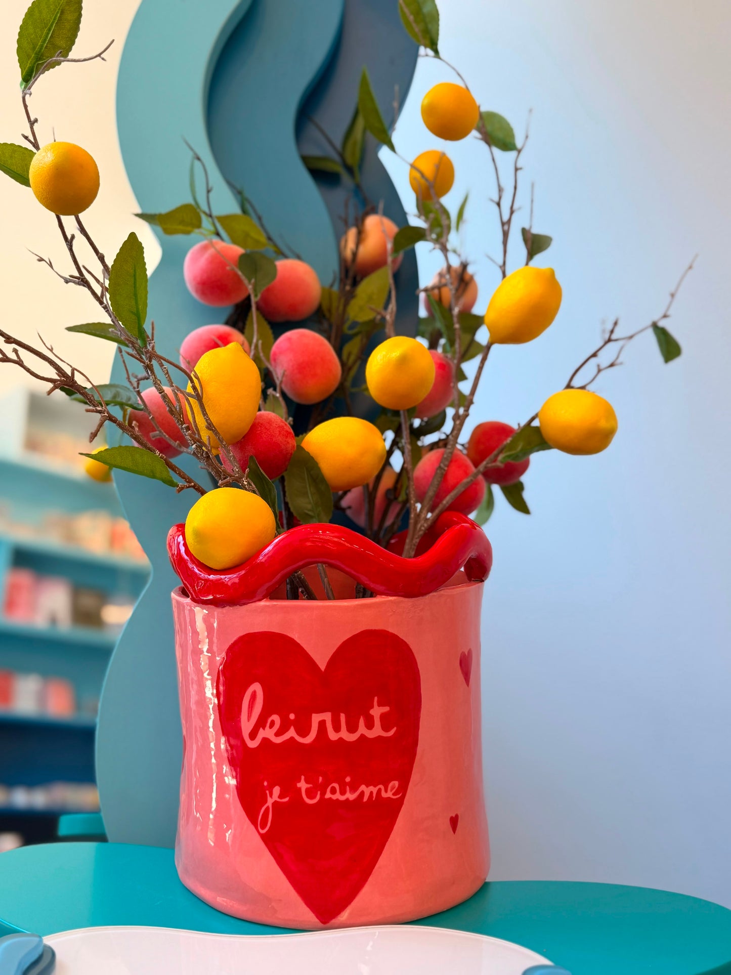 Beirut je t’aime vase