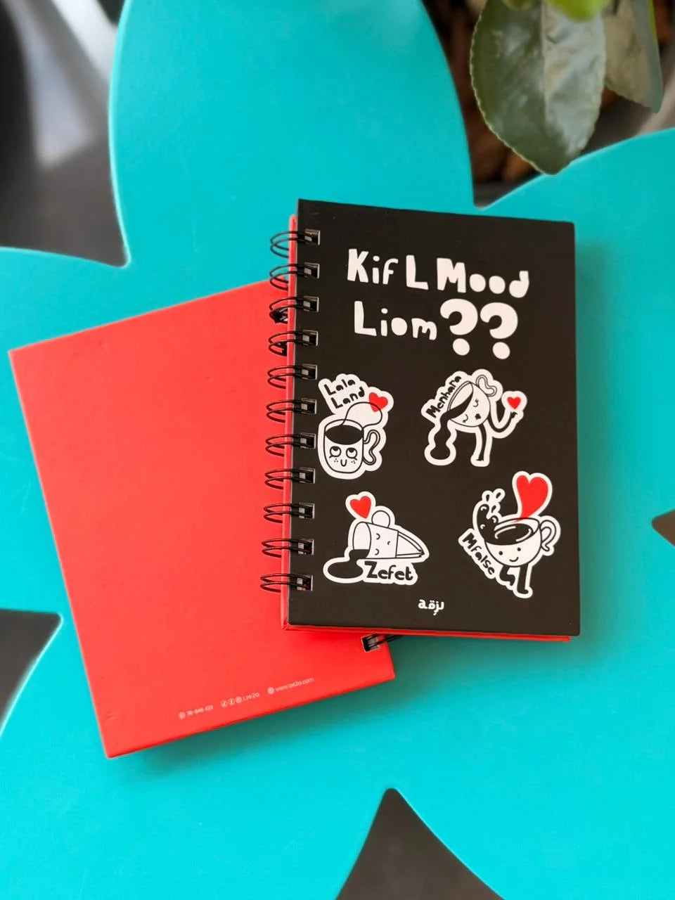 Kif El Mood Lyom Hard Cover Mini Notebook