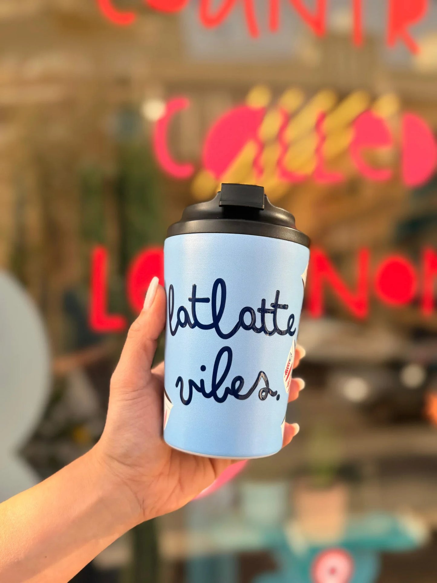 Latlatte Vibes Stainless Steel Mug + Gift Box