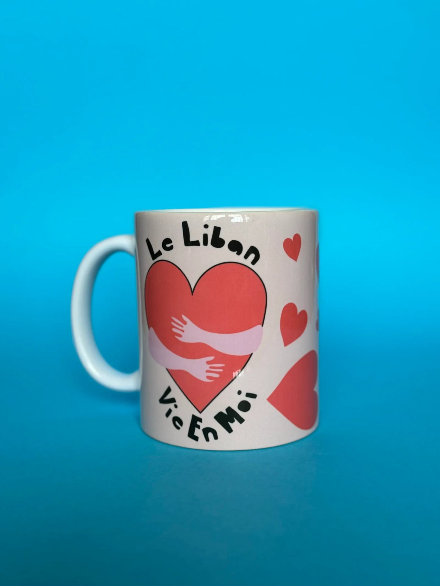 Le Liban Vie En Moi glass mug