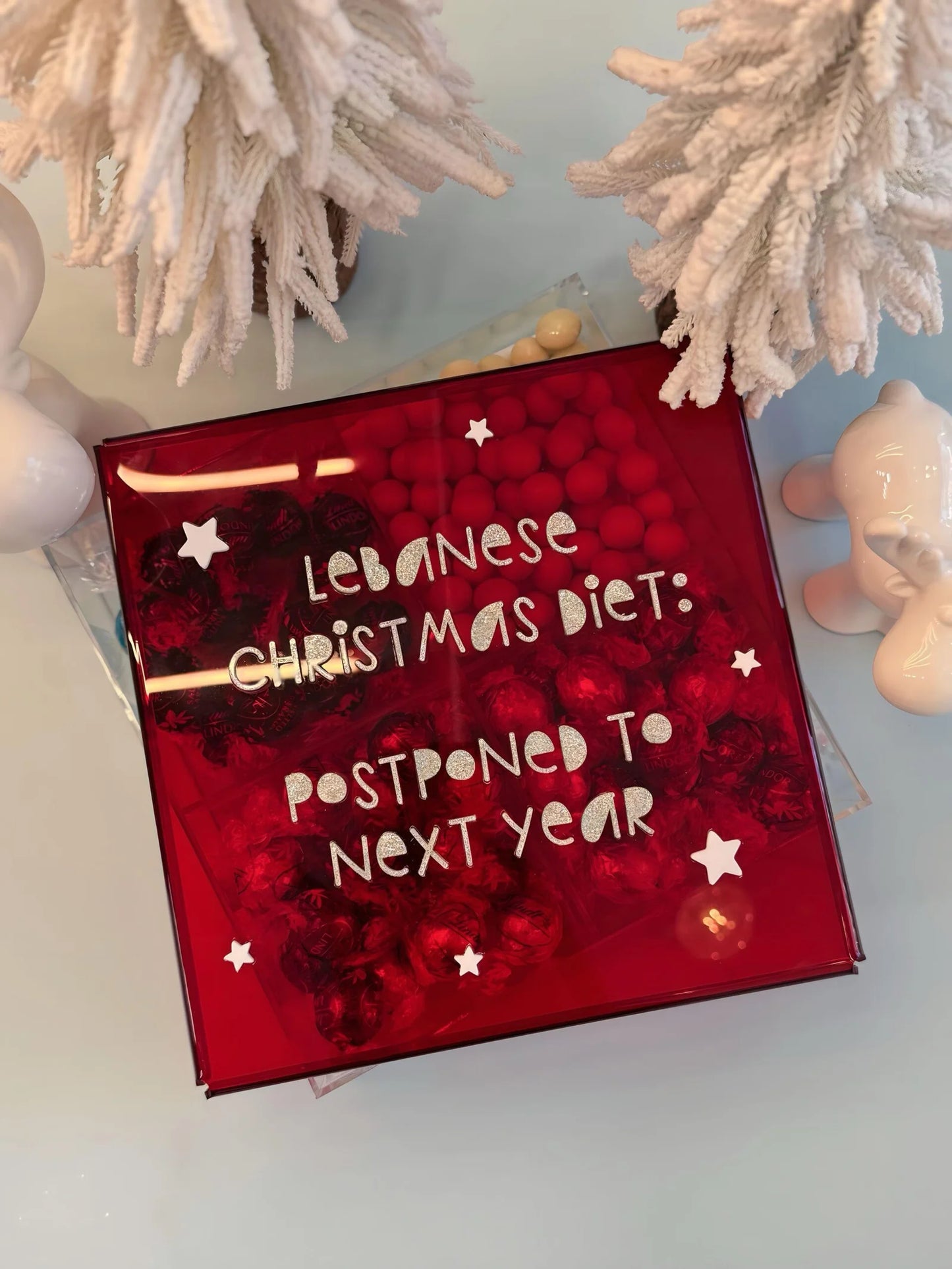 Lebanese Christmas Diet 3D Chocolate Box