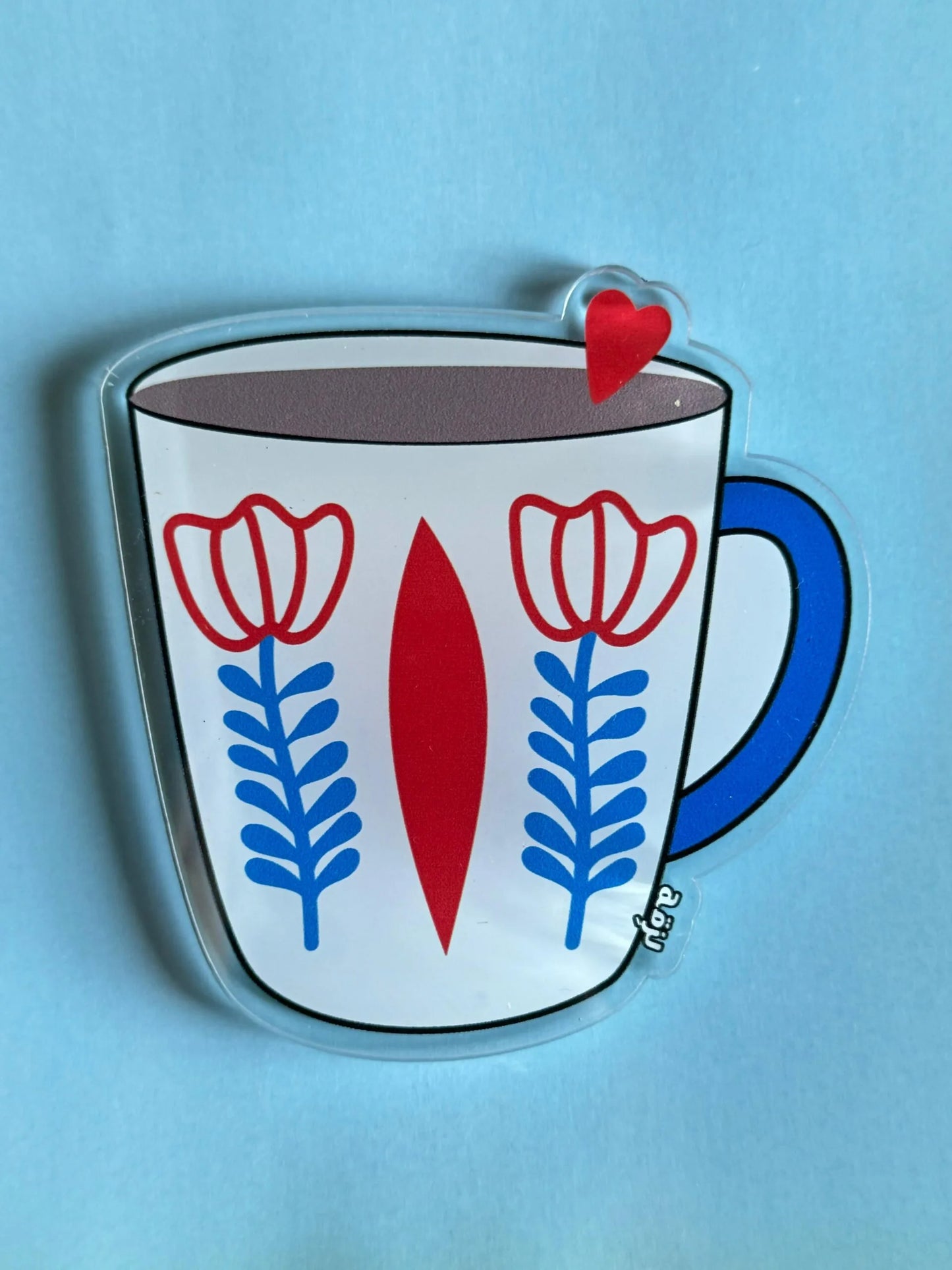 Lebanese mug coaster