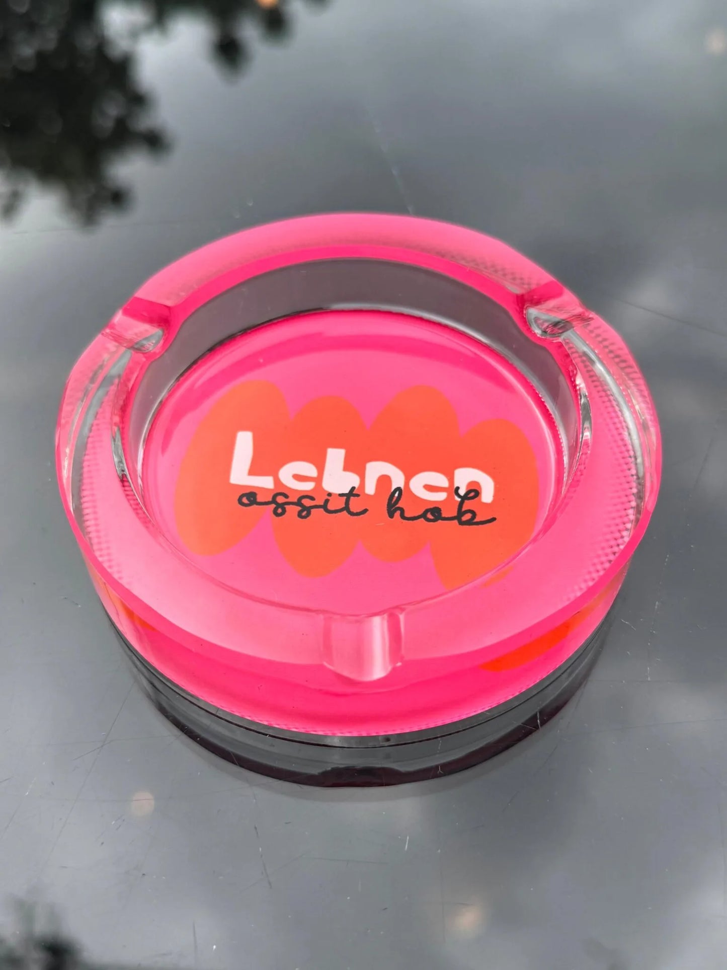 Lebnen Ossit Hob Glass Ashtray