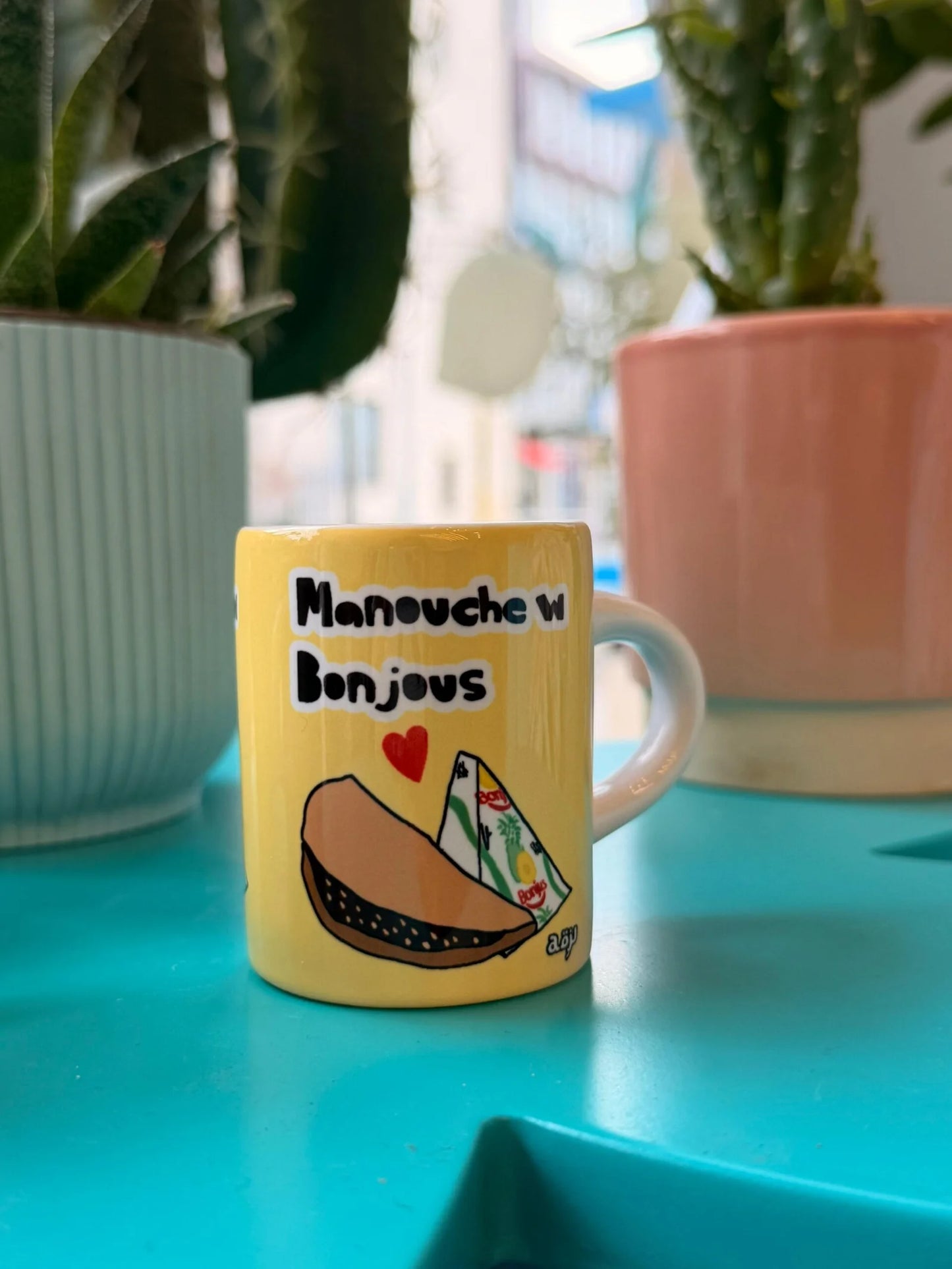 Manouche w Bonjus Espresso Mug