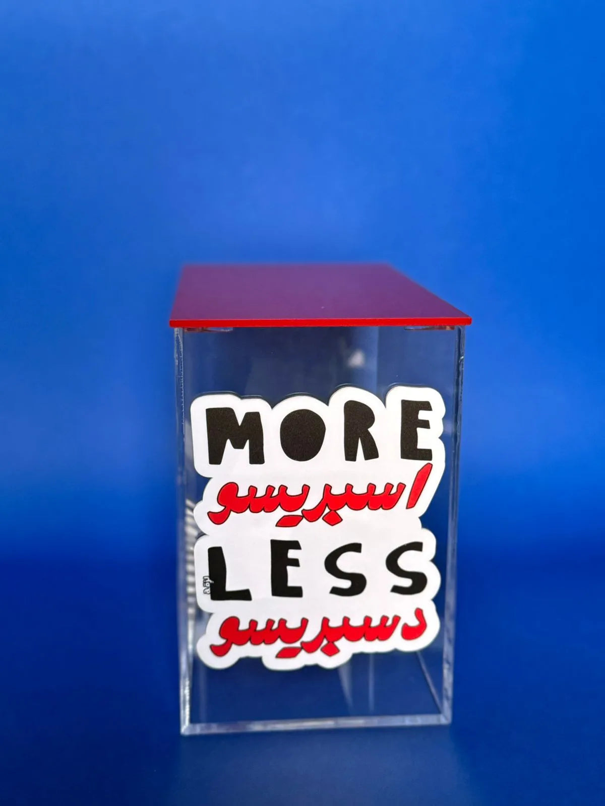 More Espresso Less Despresso Only Container