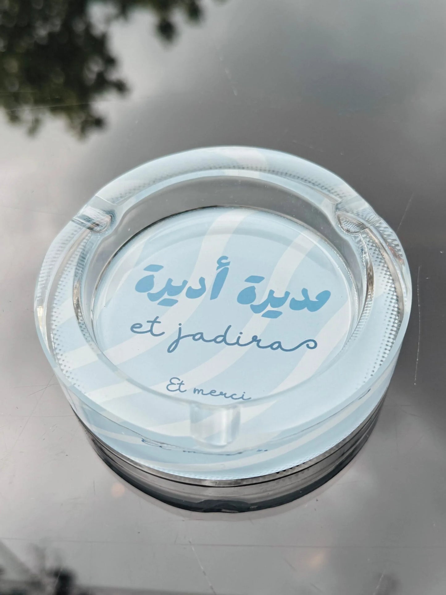 Moudira Adira Et Jadira Glass Ashtray