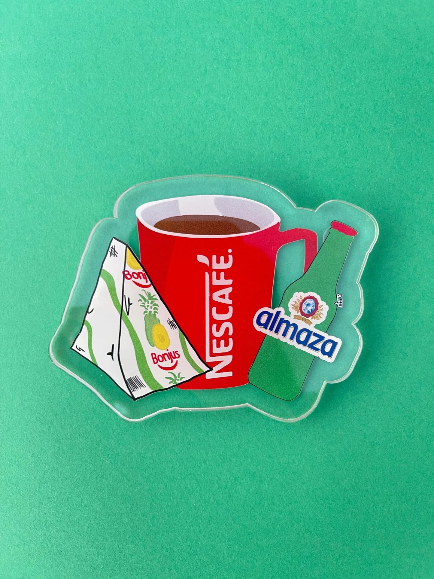 Old Lebanese Drinks Coaster