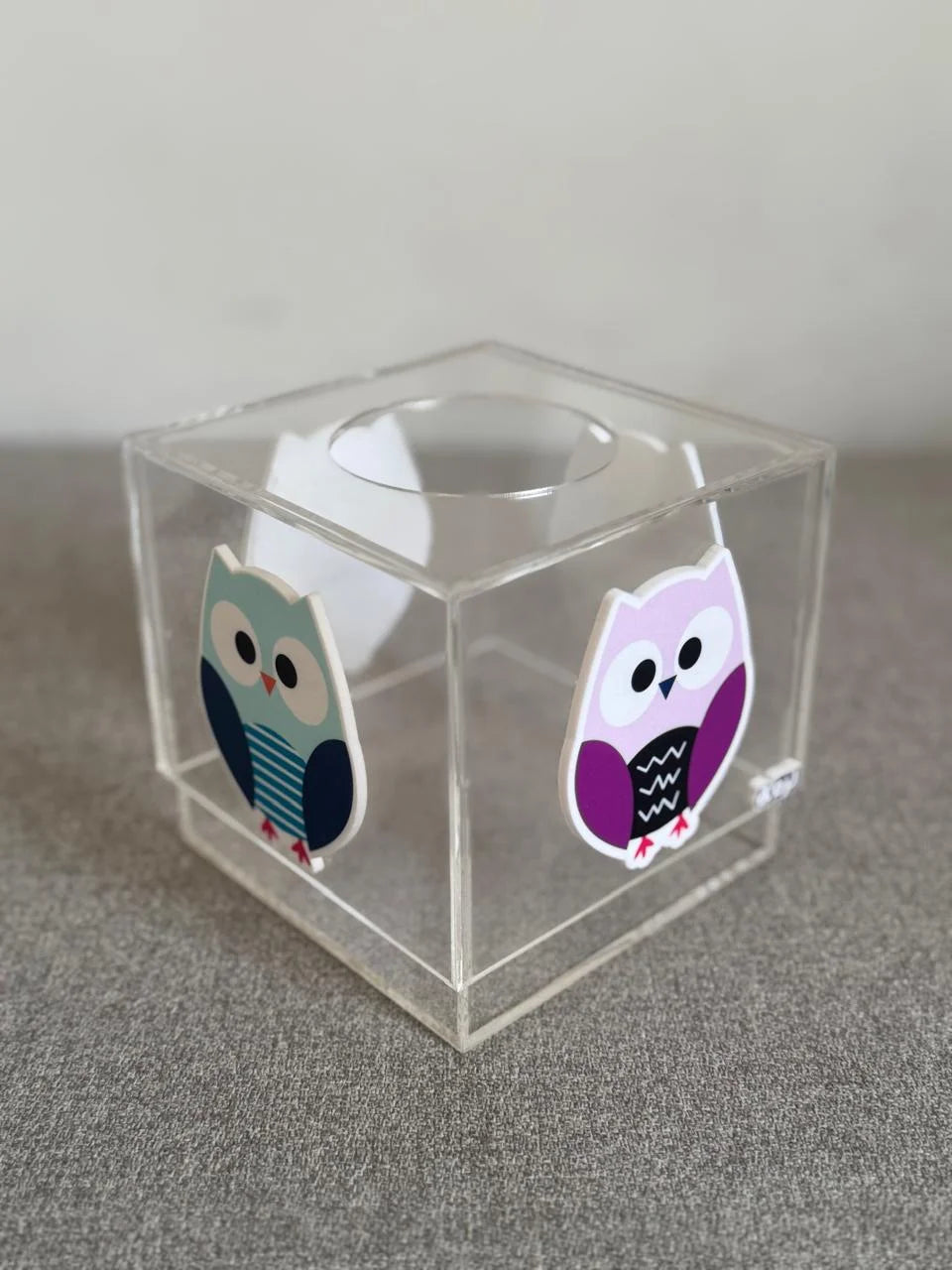 Owls Tissue Box