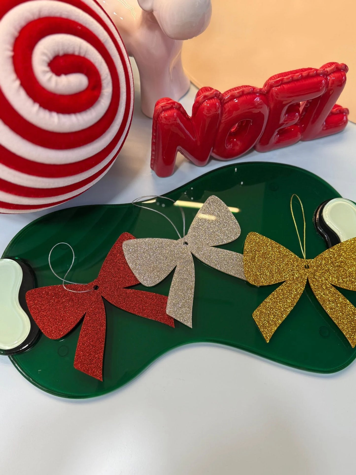 Papillon Glitter Ornament Tree