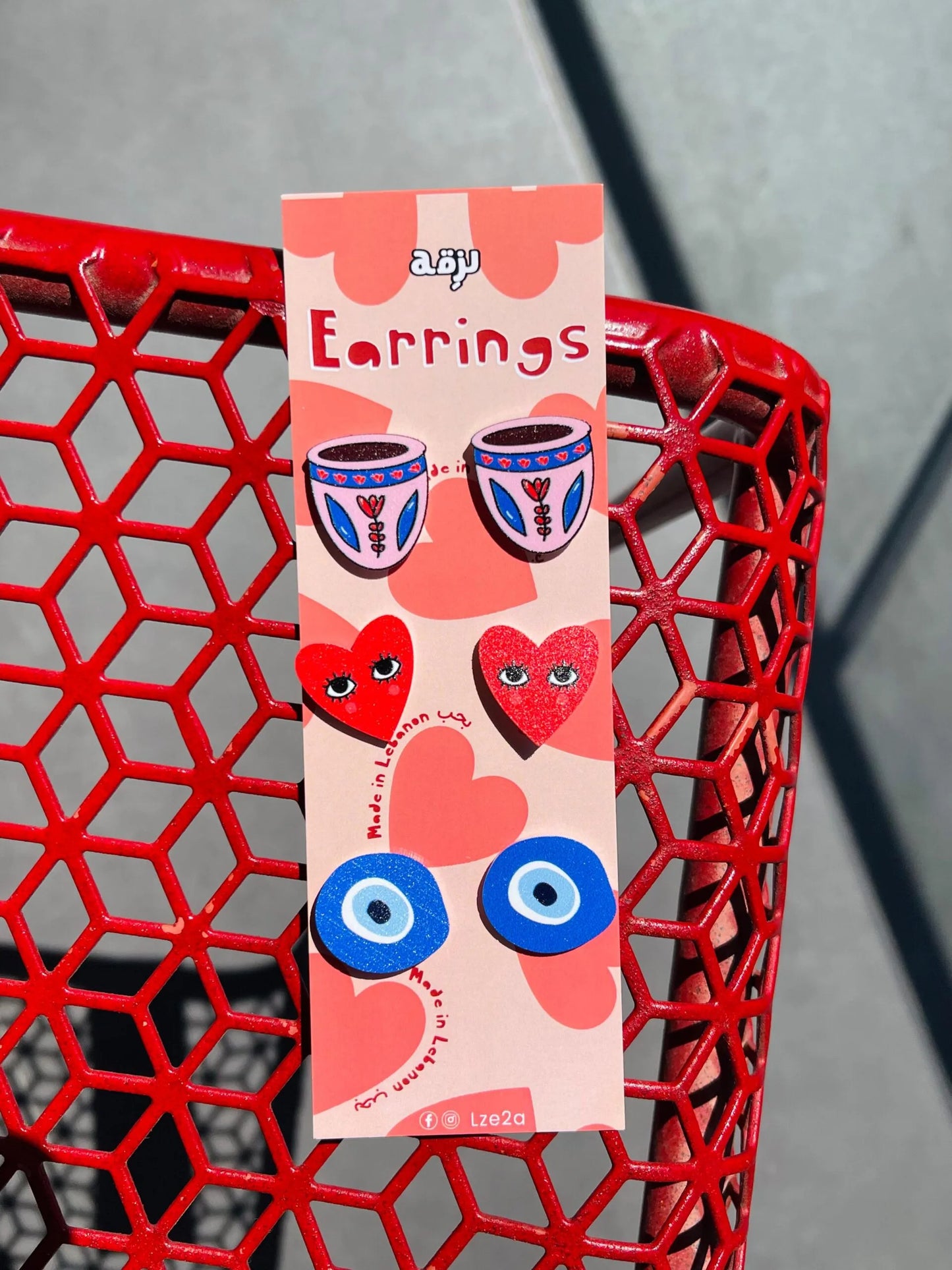 Pink Shaffe and Evil-eye Mini Set
