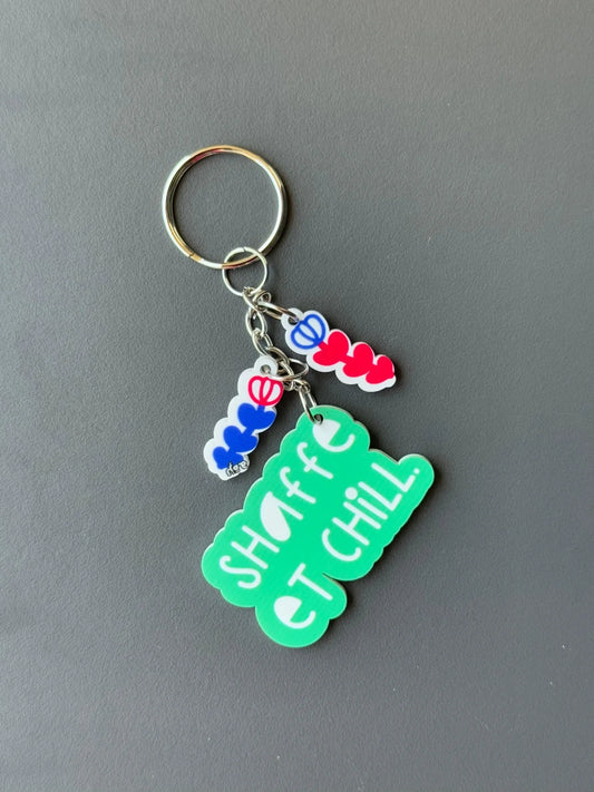 Shaffe Et Chill Keychain