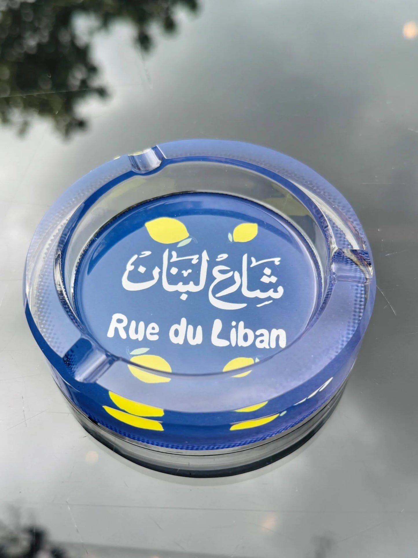 Sheri3 Lebnen Glass Ashtray