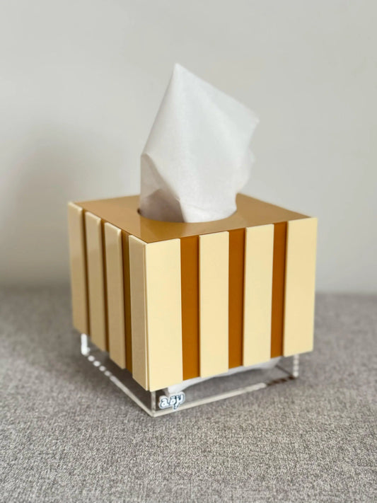 Simple Lines 3D Tissue Box