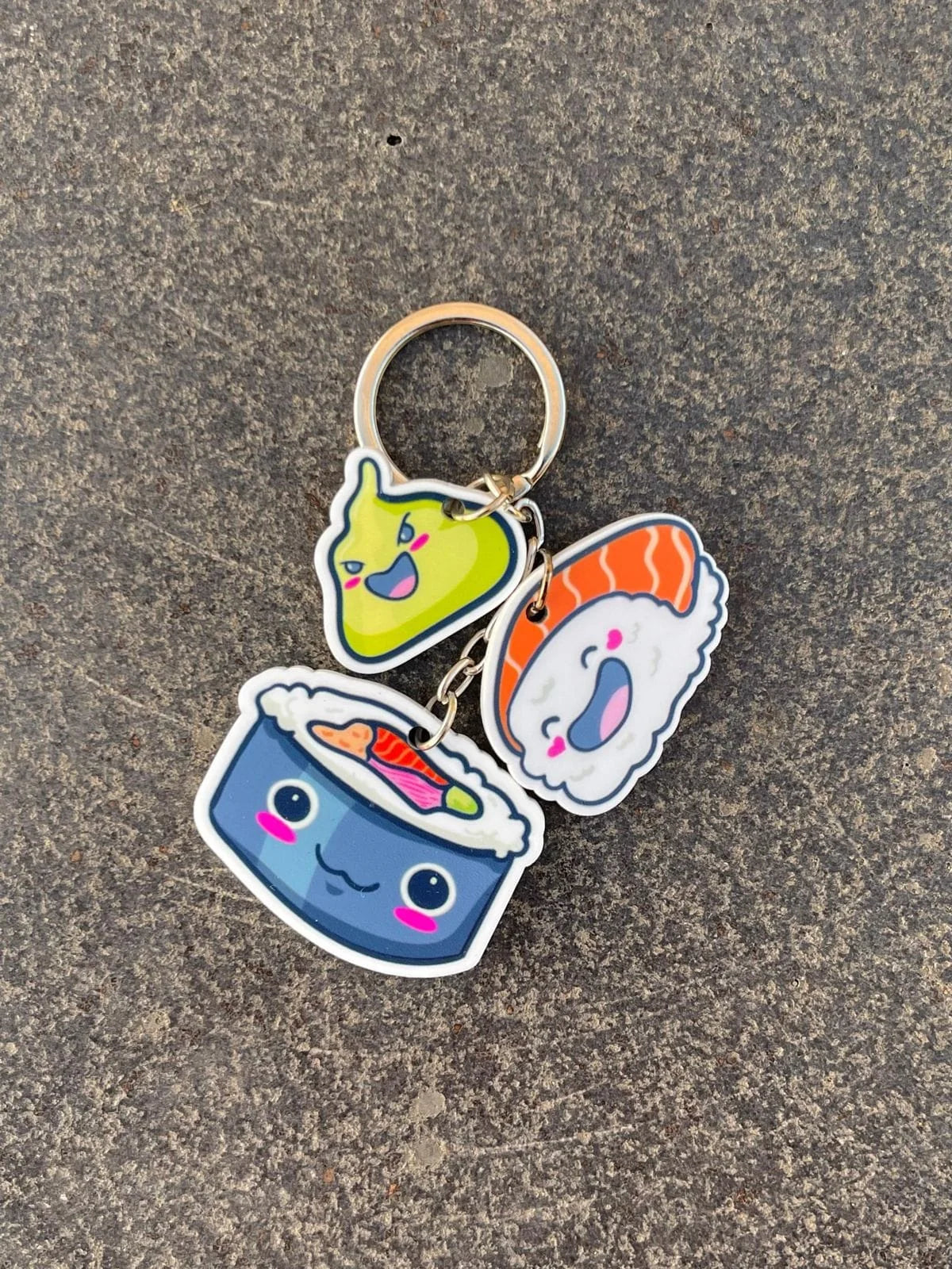 Sushi Keychain