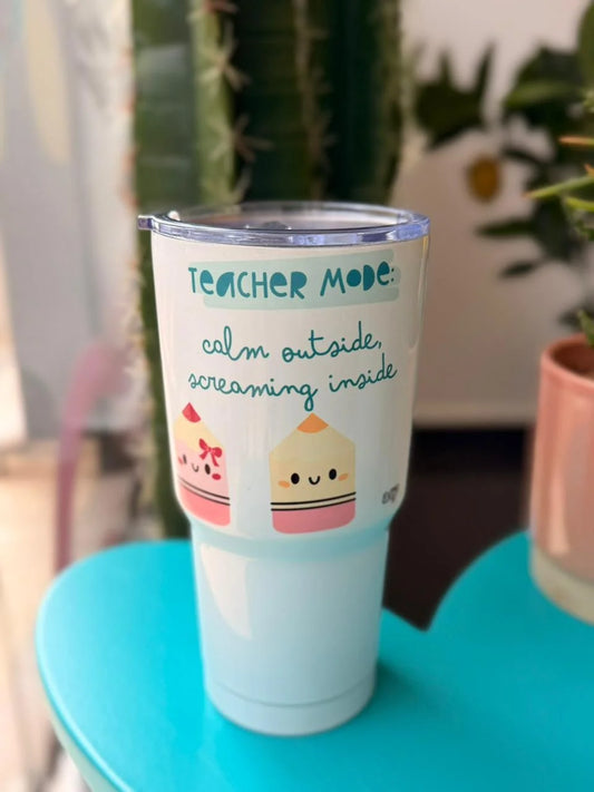 Teacher Mode Car Mug Stainless Steel