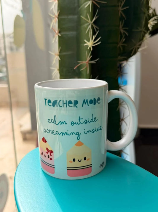 Teacher Mode Glass Mug