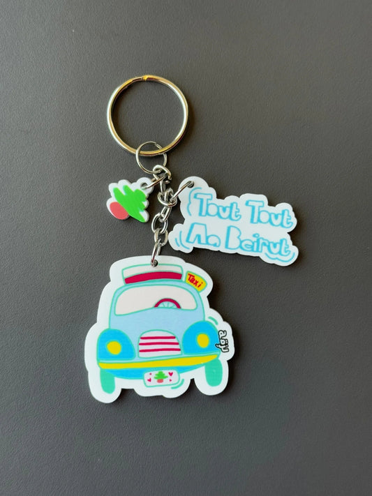 Tout Tout Aa Beirut Keychain