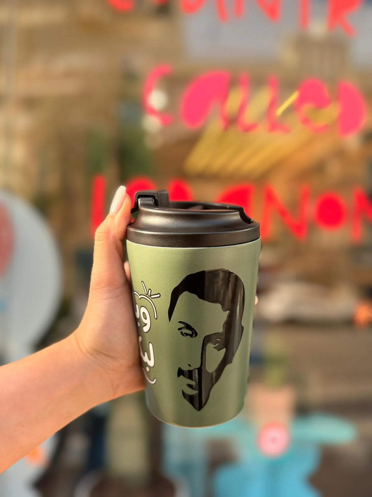 W Bel Nesbe La Bokra Shou Stainless Steel Mug + Gift Box