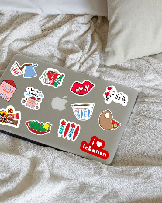 Waterproof Stickers Sheet 10