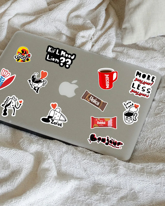 Waterproof Stickers Sheet 4