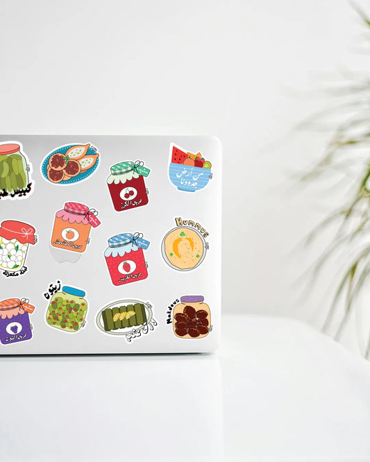 Waterproof Stickers Sheet 8