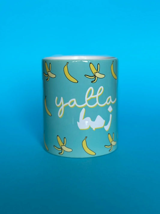 Yalla Zahit glass mug