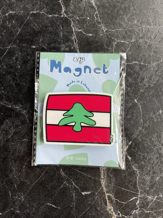 lebanon flag magnet