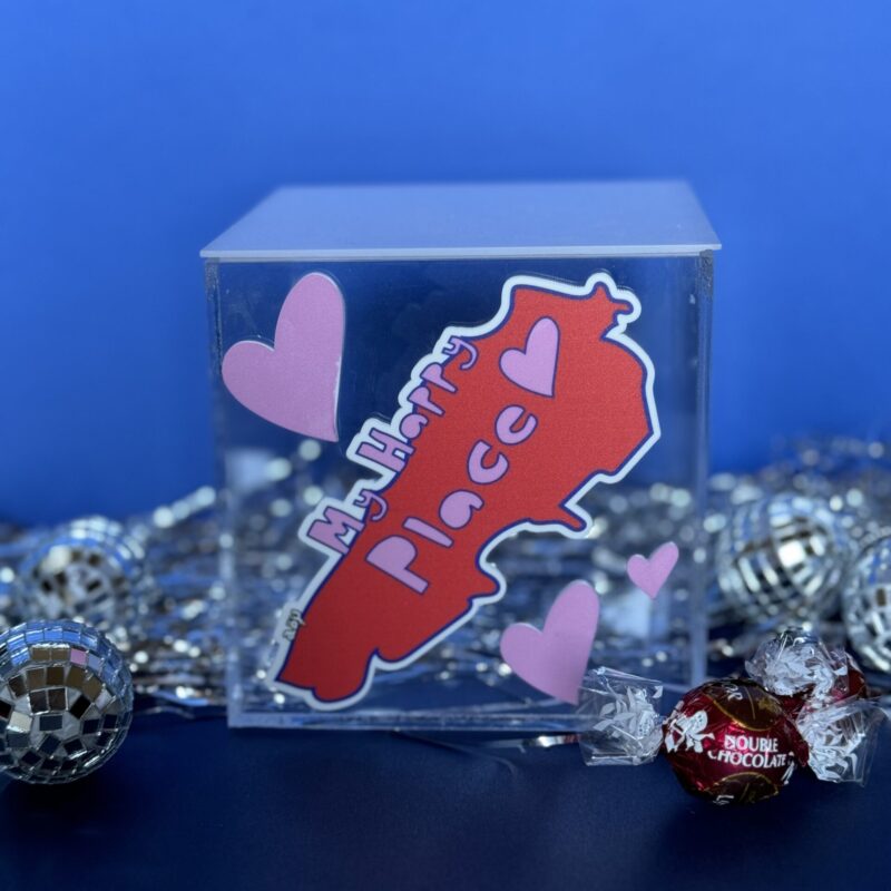 My Happy Place chocolate box