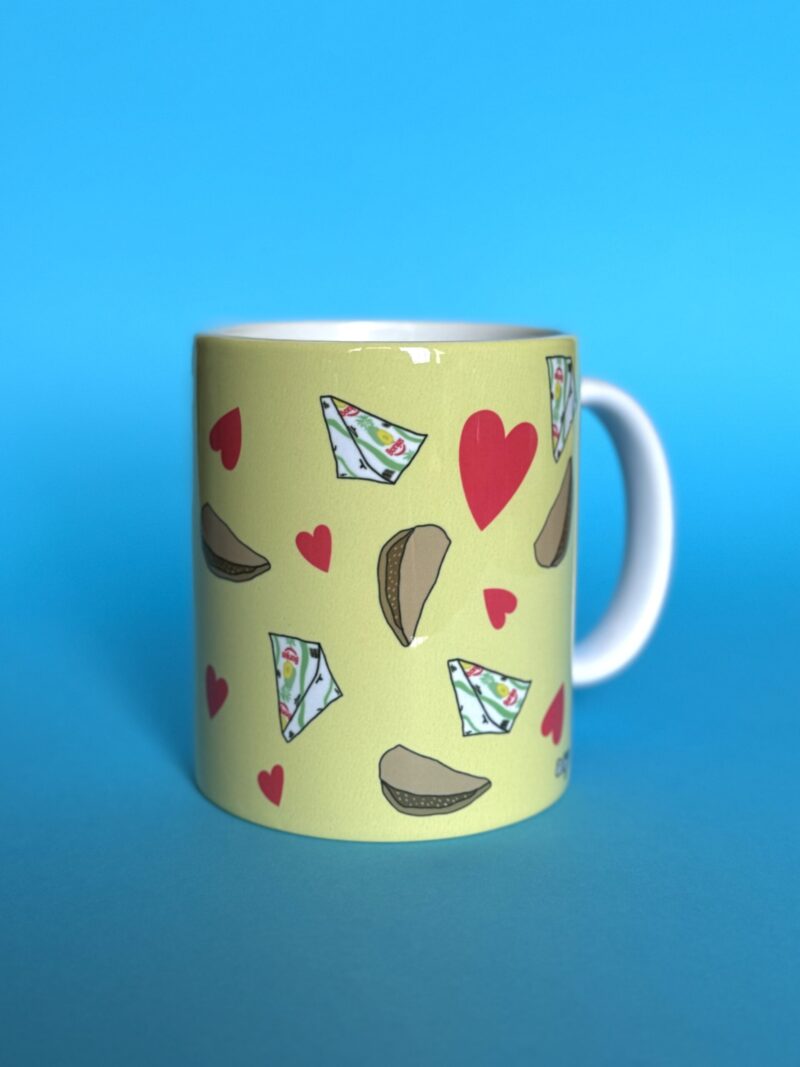 Man2oushe w Bonjus glass mug - Image 2