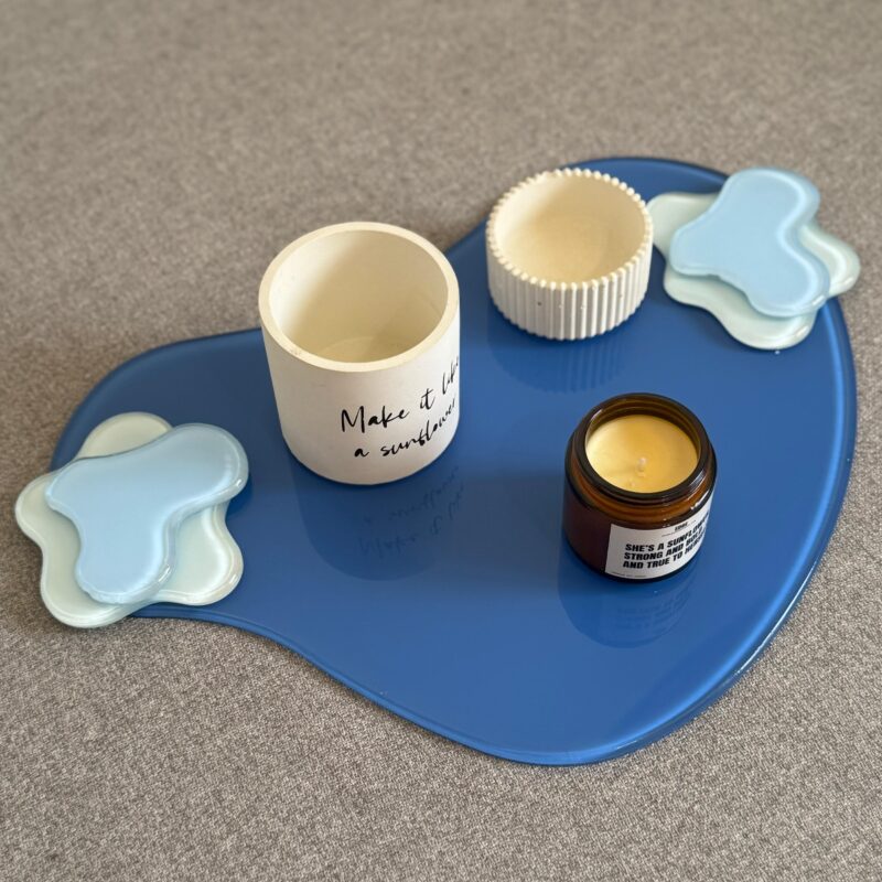 Ocean Artstract Tray