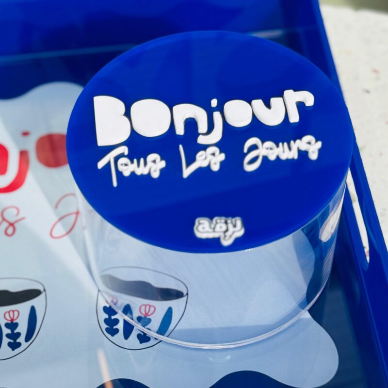 Bonjour Tous Les Jours Round Chocolate Box