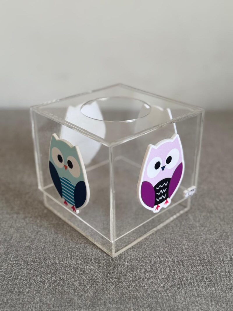 Owls Tissue Box