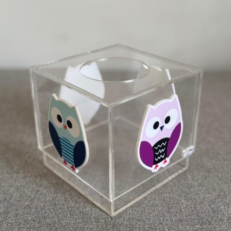 Owls Tissue Box