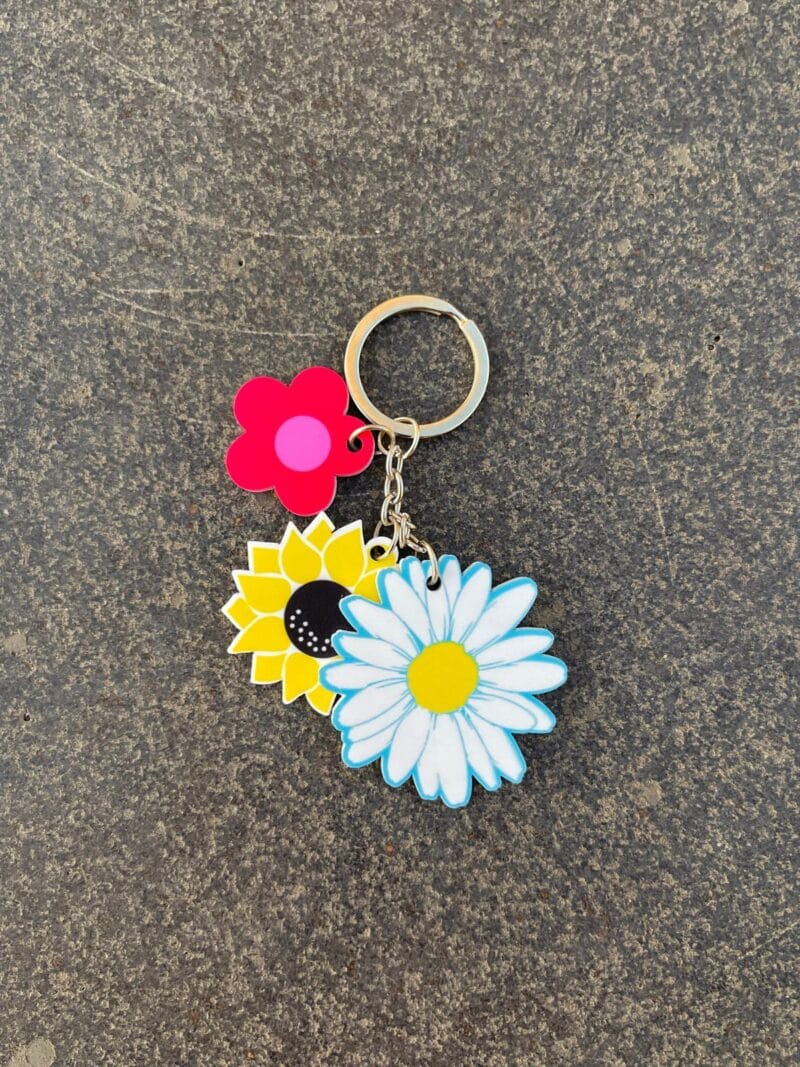 Flowers Keychain