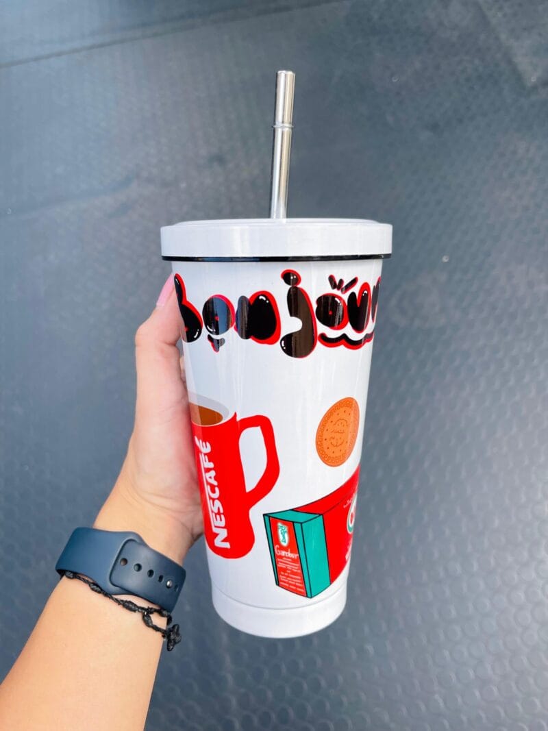 Bonjour Nescafe & Ghandour Tumbler