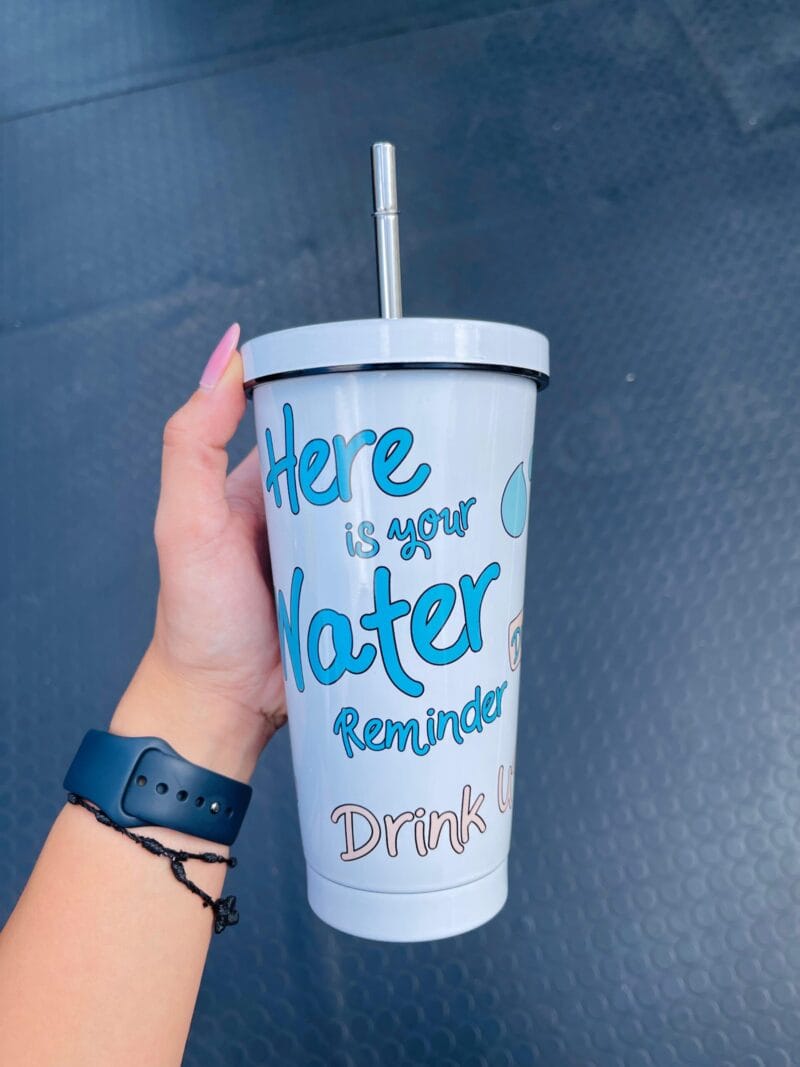 Water Reminder Tumbler