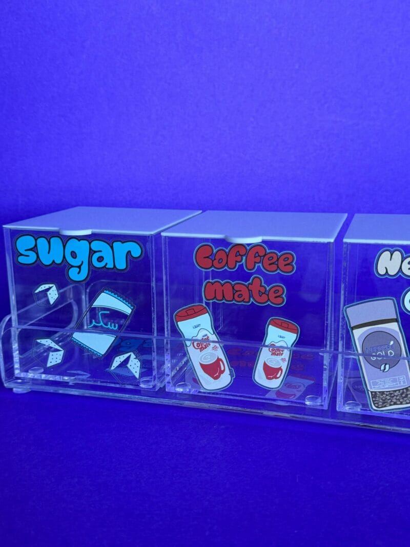 Set of 3 boxes and tray (Nescafe Gold, Coffee Mate & Sugar) - Image 2