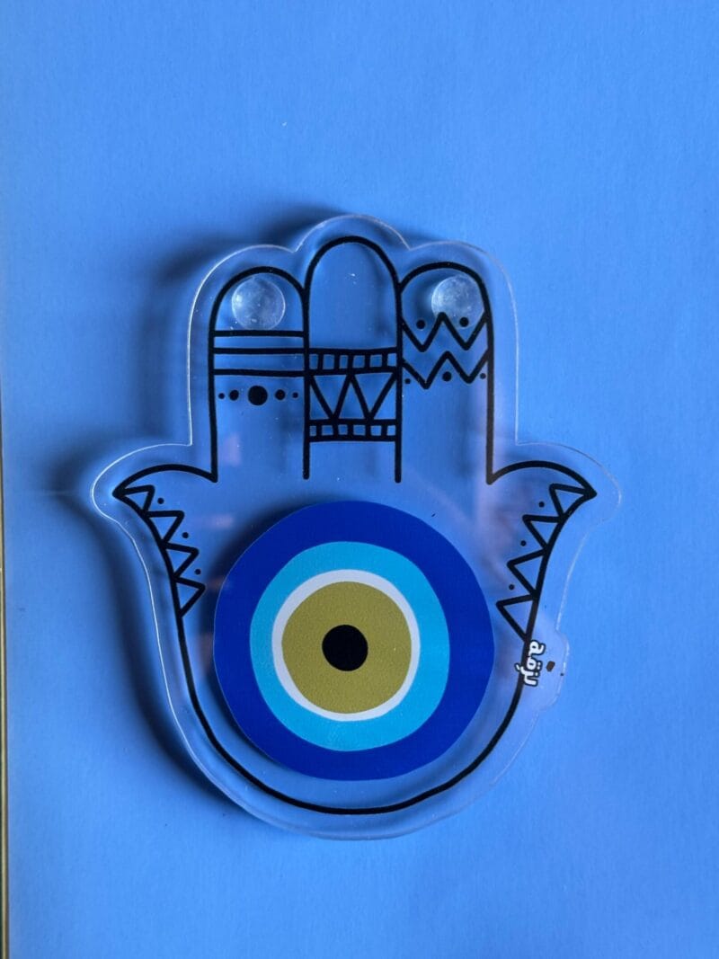 Evil eye hand coaster