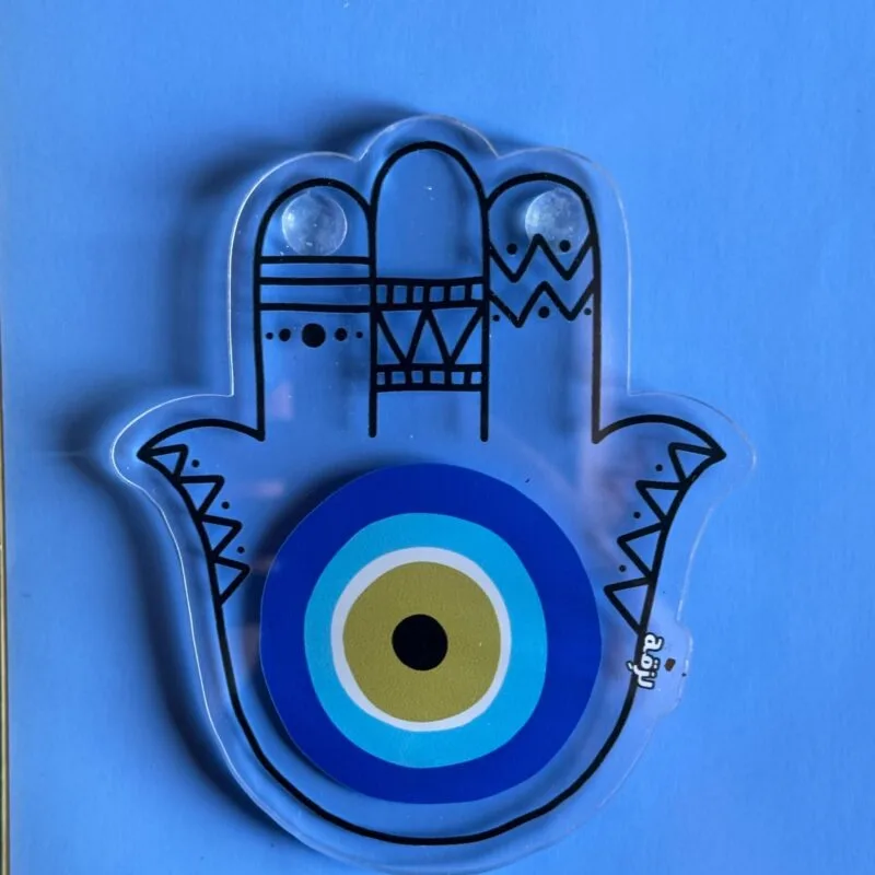 Evil eye hand coaster