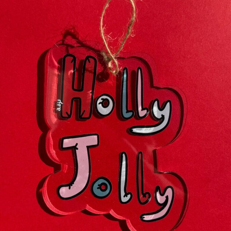Holly Jolly Ornament Tree
