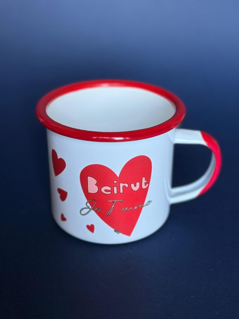 Beirut je t’aime stainless steel mug